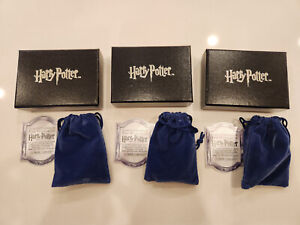 3 Official Harry Potter Noble Collection Lucius Malfoy Pendant Necklaces - 2007