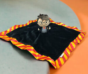 Hallmark Itty Bittys Harry Potter Security Blanket Black Orange Yellow 14.5”