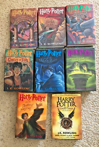 Harry Potter Complete Set 1-8 First American Editions  Only Read Once