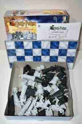 Retro Harry Potter Mattel 2002 Wizard Chess Set Game Toys Complete Free Post VGC
