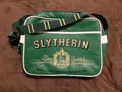 Official Brand New Harry Potter Slytherin Retro Bag Satchel With Strap Xmas gift