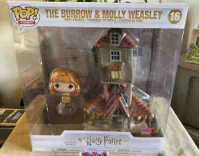 The Burrow And Molly Weasley NYCC Funko Pop 16 exclusive nycc sticker 