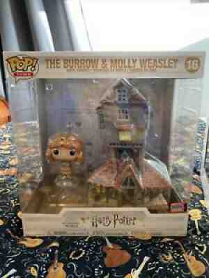 Funko Pop Town Harry Potter The Burrow & Molly Weasley 2020 Fall Convention  
