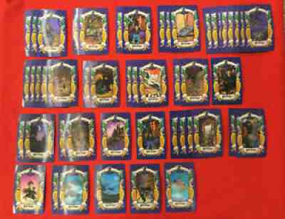 Harry Potter 2001 Chocolate Frog Cards X 49. (21 Different Cards)