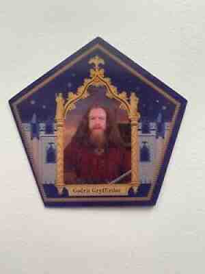 First Edition Godric Gryffindor Chocolate Frog Card *Rare*