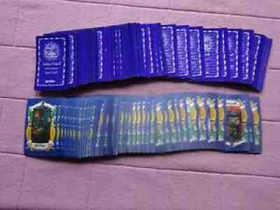 HARRY POTTER TRADING CARDS x 84 ISSUED WITH M & S CHOCOLATE FROG c 2001