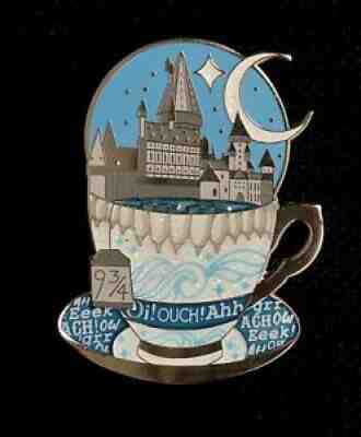 Harry Potter Nose Biting Teacup Fantasy Pin Weasley Laserbrain January Bean Club