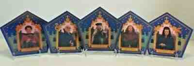 Complete Set of Rare Harry Potter Exhibition Chocolate Frog cards