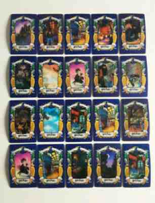 20 x Harry Potter Holographic Chocolate Frog Cards - 2001 Warner Bros.