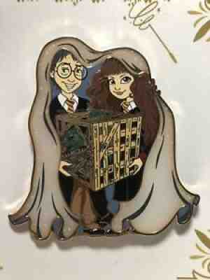 wither wings wizarding wares Harry Potter and Hermione enamel pin-â??Use It Well â??