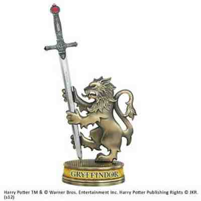 Official Harry Potter Gryffindor Sword Letter Opener And Stand Film Prop Gift