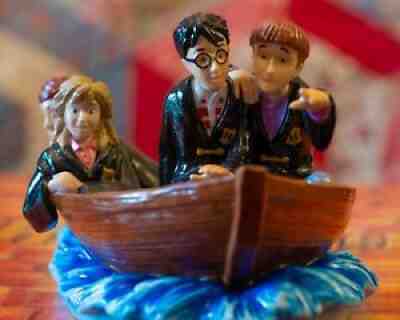 Rare Harry Potter Royal Doulton Journey to Hogwarts figurine perfect boxed cond