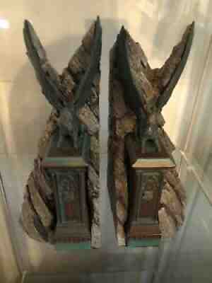 Universal Studios Wizarding World Harry Potter Hogwarts Entrance Gate Bookends