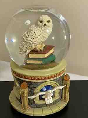Harry Potter Hedwig Music Box Water Globe San Francisco Music Box Company No Box
