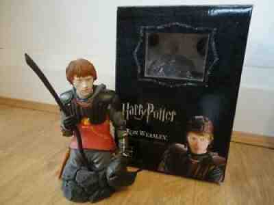 Ron Weasley Quidditch Gear Mini Bust Gentle Giant Harry Potter Ltd Ed 664/700