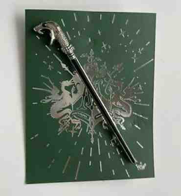 Harry Potter Lucius Malfoy Snake Cane Wand Wizarding World Enamel Pin