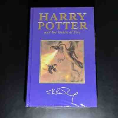 Harry Potter and the Goblet of Fire UK Deluxe Edition 1st /1st Print