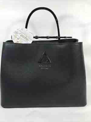 Loungefly Harry Potter Deathly Hallows Elder Wand Black Satchel Handbag