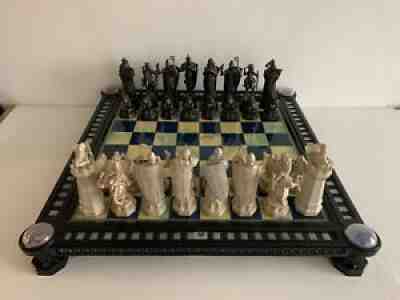 HARRY POTTER CHESS SET - DeAGOSTINI MAGAZINE - COMPLETED & GREAT CONDITION