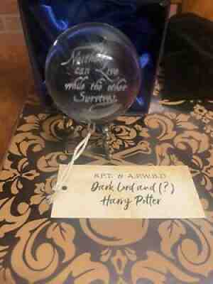 Litjoy Harry Potter Magical Crate Prophecy Orb Crystal Ball With Trelawney Quote