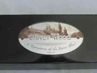 Oliver Wood Wand in box with stand from Harry Potter