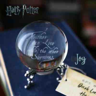 Harry Potter Prophecy Orb, LitJoy, Wizarding World RARE, Ministry of Magic Globe