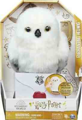 Harry Potter Enchanting Hedwig Interactive Owl +15 Sounds Wizarding World