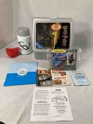 Vintage 2001 Harry Potter Lunch Box And Thermos