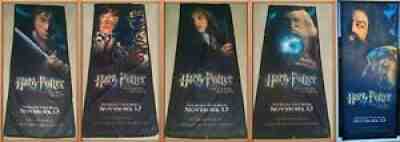 Harry Potter and the Chamber of Secrets Cloth Movie Banners Posters (Set of 5)