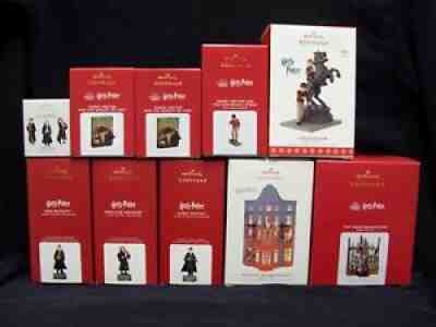 Hallmark Harry Potter set of 10 Christmas Ornaments.