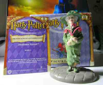 PROFESSOR SPROUT Harry Potter Royal Doulton FIG21 Year 2 Hufflepuff Herbology