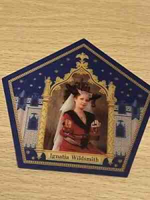 New Harry Potter chocolate frog card Ignita Wildsmith X 3 Cards