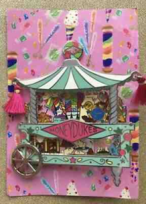 LARGE Honeydukes Candy Trolley Fantasy Pin NEW!