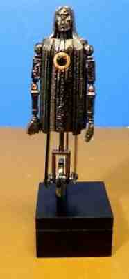 Noble Collection Harry Potter Mechanical Death Eater Statue 8 Inches High Rare