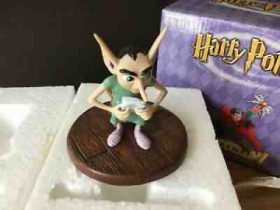 Harry Potter Royal Doulton Dobby Figurine with COA and Box VERY RARE FIGURE