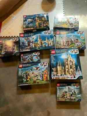 Harry Potter LEGO Lot â?? Nine (9) Sets, All New, Some Open Boxes/Sealed Bags