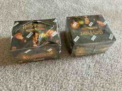 Harry Potter TCG Adventures at Hogwarts Booster Packs (x2 - damaged boxes)