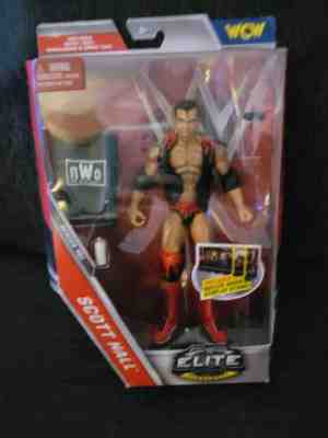 WWE WCW WWF SERIES 51 ELITE SCOTT HALL NWO MATTEL FIGURE AUTOGRAPHED