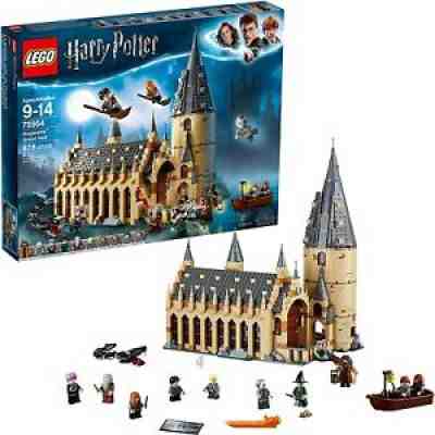 Lego Harry Potter 75954 Wizarding World Hogwarts Great Hall 878 PCS Retired Set