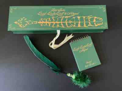 Universal Studios Harry Potter Rita Skeeter Quick Notes Quill & Notepad Set