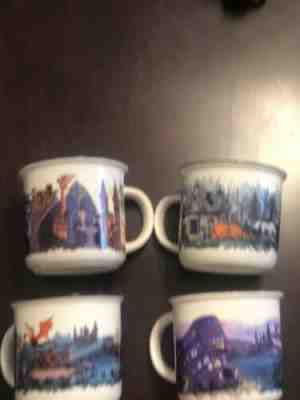 Limited Edition- Owlcrate- Cara Kozik's Harry Potter 4 Exclusive MUGS