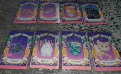 UK Exclusive 2001, Harry Potter M & S Chocolate Frog Cards full set of 8 sealed.