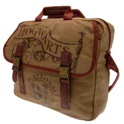 Harry Potter Messenger Bag 9 & 3 Quarters Great Gift Idea for Harry Potter Fans