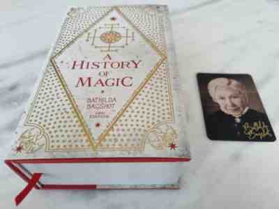 RARE A History of Magic Bathilda Bagshot - Harry Potter Replica Collector Book