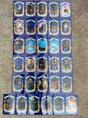 Harry Potter Chocolate Frog Cards Complete Series 1 & 2 2001 Lenticular Rare