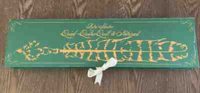 RARE Harry Potter Universal Studios Rita Skeeter Quick Quotes Quill Replica