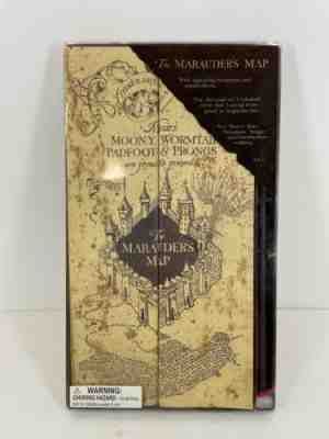 Harry Potter the Marauder's Map footprints wand Interactive Universal Studios