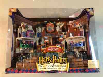 Harry Potter Hogwarts School DELUXE Electronic Playset Mattel 2001