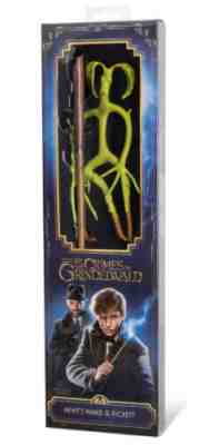 Fantastic Beasts Crimes of Grindelwald Newt Scamander Wand Bendable Bowtruckle