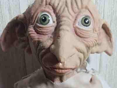 Harry Potter Dobby Soft Latex Rubber bendable Doll WB Studios London 14"